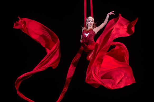 KOOZA by Cirque du Soleil offers a buffet of spectacular circus skills including contortionists, aerial silks and a devastatingly romantic unicycle duet.
