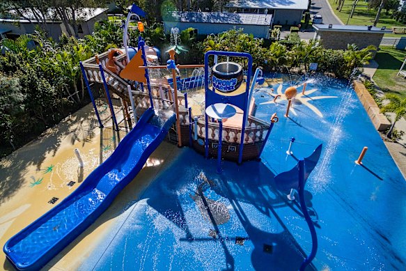 Kids play the same pool games they always did.