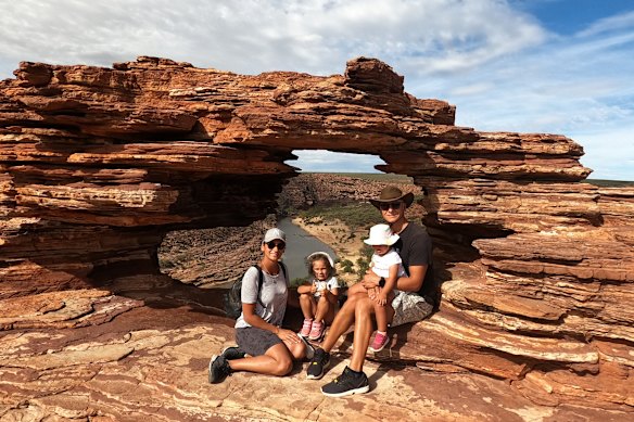 The family cut their trip short after realising van life was harder than expected. 
