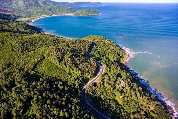 The Hai Van Pass between Danang and Hue. Travelling Vietnam by public transport requires careful planning.
