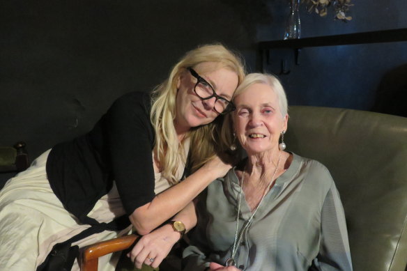 Miller with her mother Elaine, St Kilda’s first female mayor.