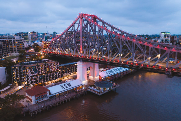 Howard Smith Wharves in 2023.