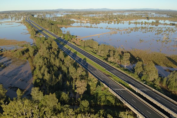 Days of intense rain caused widespread flooding throughout the NSW Mid North Coast in May.