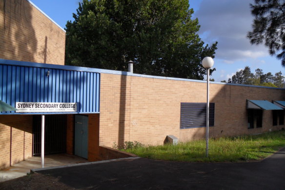 Sydney Secondary College at Blackwattle Bay.