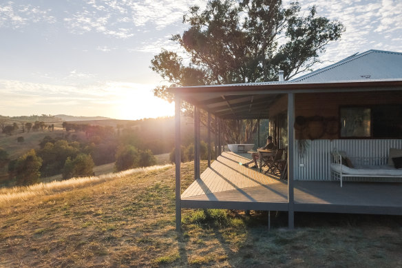 Kestrel Nest EcoHut is a secluded retreat, but guests often have more than romance on their minds.