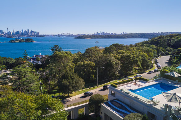 The Vaucluse residence Ganeden was sold by lawyer John Landerer for $62.75 million.