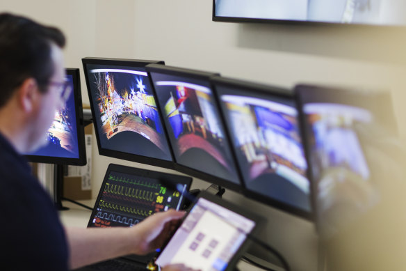 Paramedicine training at Western Sydney University is increasingly digitised. 