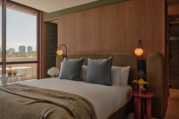 Australiana palette of the Sunset Suite.