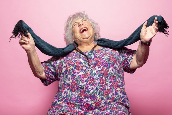 Margolyes laughs generously and frequently - as often as not at her own expense.