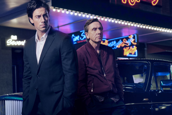 Lincoln Younes and Tim Roth in Last King of the Cross.