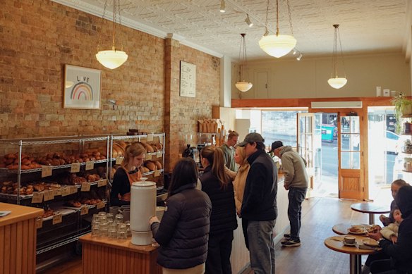 Black Cockatoo Bakery has a shop in Lawson and Katoomba.