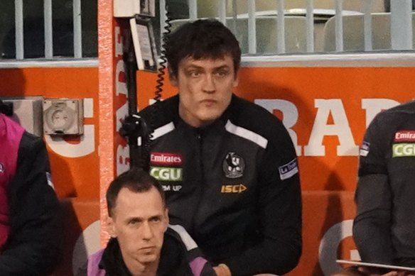 Darcy Moore experienced hamstring tightness on Friday night.