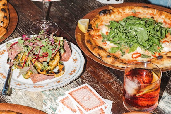  Saint Maries pizzeria and wine bar.