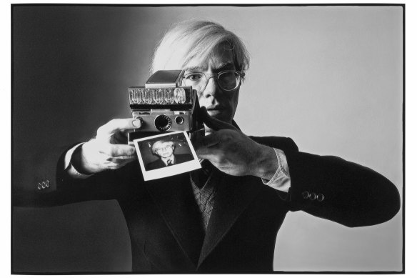 Andy Warhol never went anywhere without a camera, snapping images constantly.