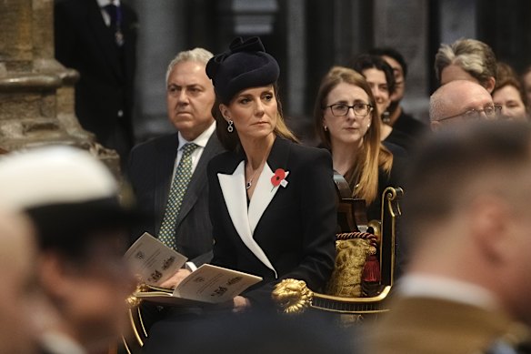The Princess of Wales attended the service of commemoration and thanksgiving at Westminster Abbey.