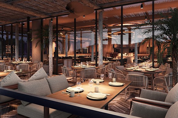 O restaurante abrirá portas em dezembro.