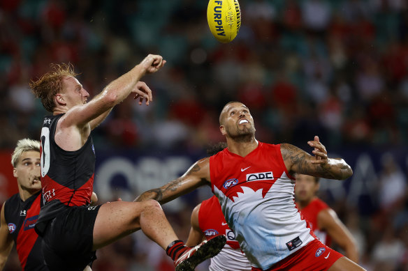 Essendon versus Sydney Swans match will move to the MCG.