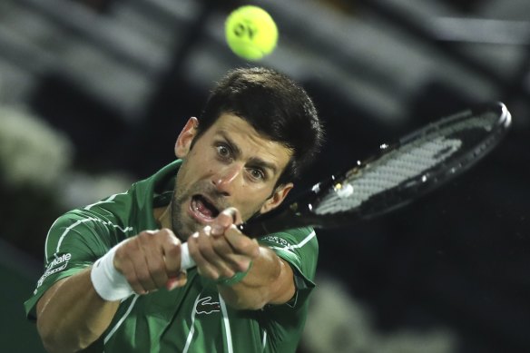 Australian Open champion Novak Djokovic believed he had been given permission to return to the court earlier this week.