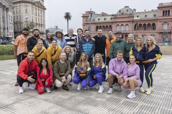 The Amazing Race Celebrity Edition: still finding new places to visit.