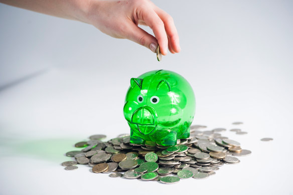 A bigger share of our pay packet is making its way into our piggy banks and bank vaults.