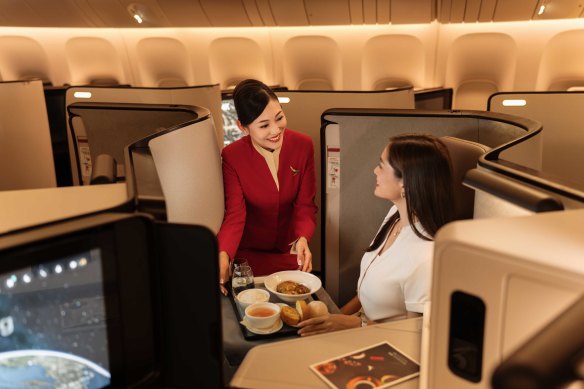 Sydney’s is the first long-haul route outside of Europe to feature Cathay’s Aria Suite.