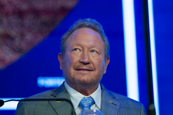 Andrew Forrest wants Australia’s private and philanthropic sectors to donate to help the suffering in Gaza.