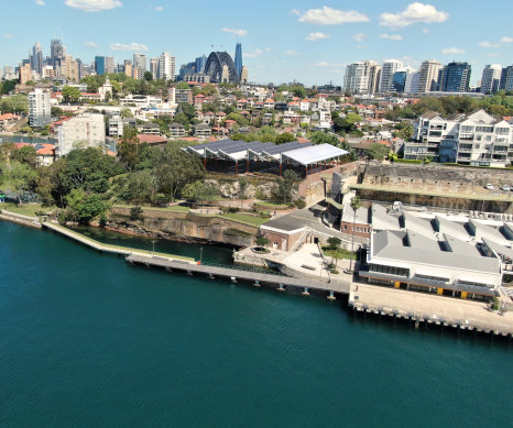 The proposal is to demolish much of the harbour-facing side of the Torpedo Factory, turning it into a landscaped park and using the upper section of the building as a car park.
