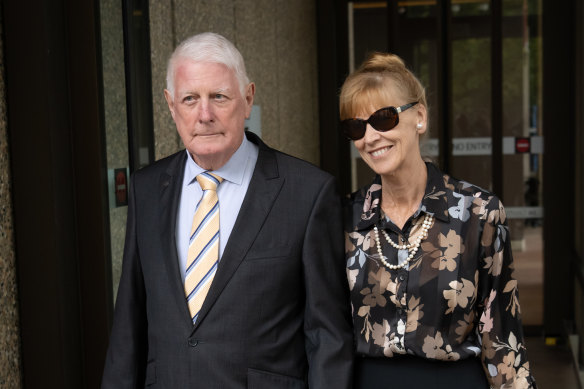 Ben Robert-Smith’s parents, Len and Sue.