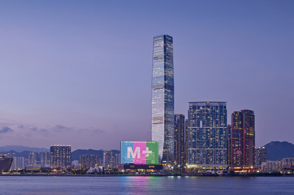 The new M+ gallery in Hong Kong.