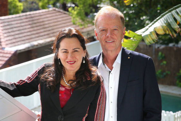 Tania de Jong and Peter Hunt, co-founders of Mind Medicine Australia.