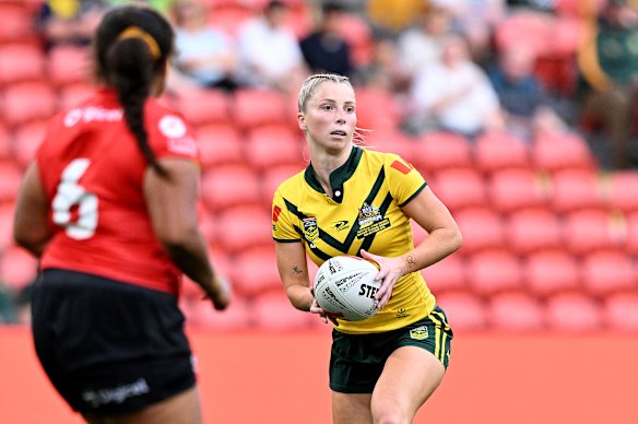 Tarryn Aiken was awarded the prestigious Golden Boot last year.