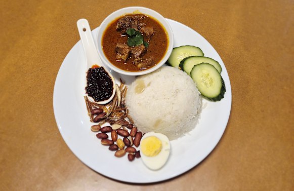 Nasi lemak.