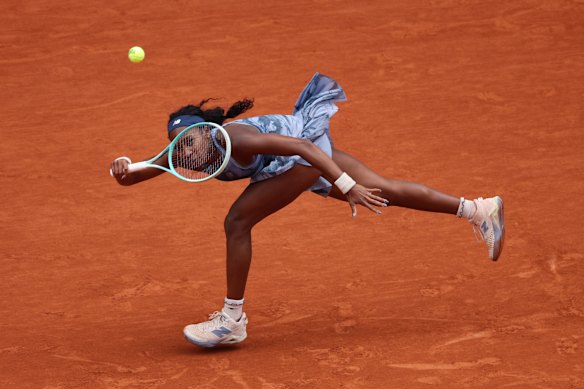 The second-ranked Gauff came out on top of a contest that was full of tension and momentum swings.