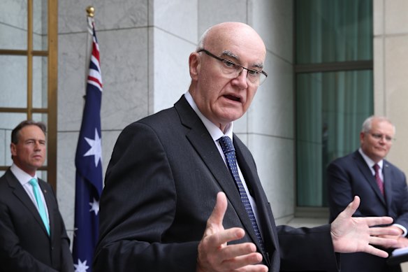 Professor John Skerritt from the Therapeutic Goods Administration said the vaccine is safe in adults of all ages.