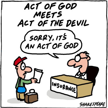 Act Of God How Did He Make It Into Millions Of Contracts