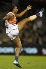 AFLW players' loyalty shouldn't be questioned, says new Tiger Frederick