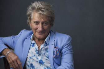 Rod Stewart, pictured in August 2018, has beaten cancer for the second time. 