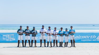 Polo players from around the world are heading to Broome for beach polo.