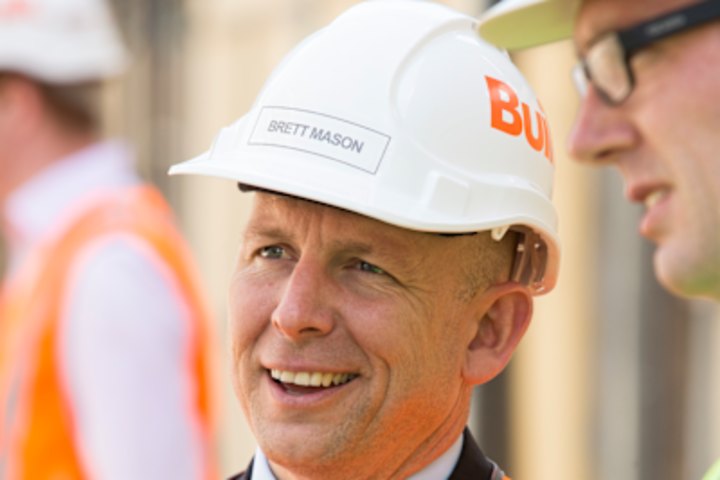 Built chief executive Brett Mason.