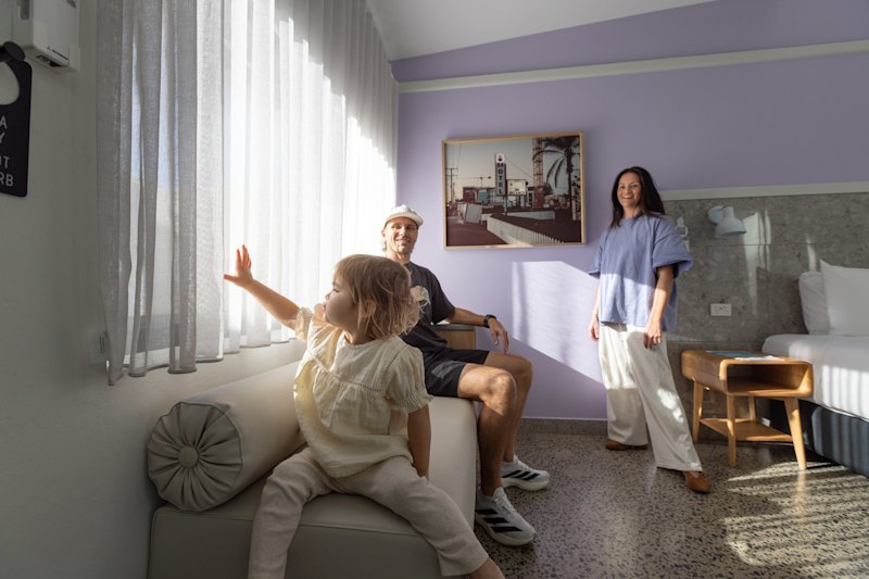 Tapping a new generation’s interest in low-key, and picture-worthy, accommodation, the Raines bought their Gold Coast motel in 2020.