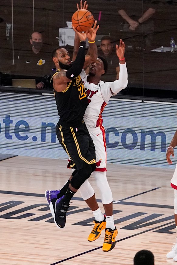 LeBron James featured for the Lakers. 