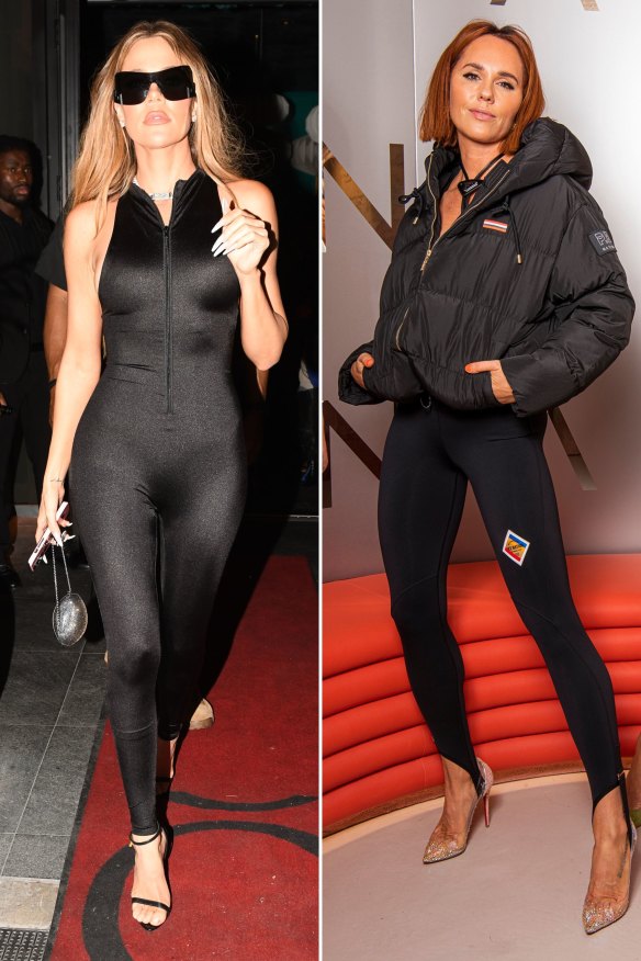 The Cocktail Bar Athletes: Khloé Kardashian and Pip Edwards.