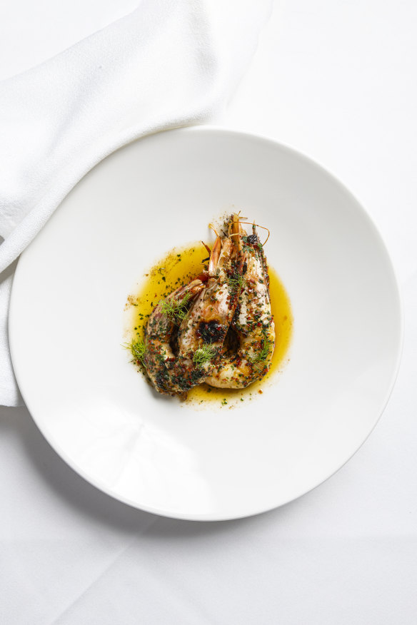Prawns at Bau Bau