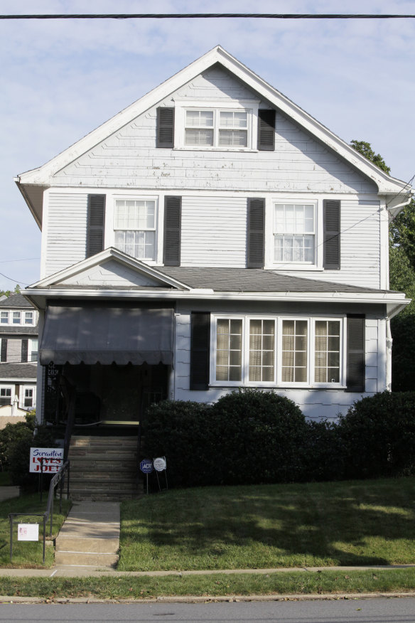 Joe Biden's childhood home in Green Ridge, Scranton.