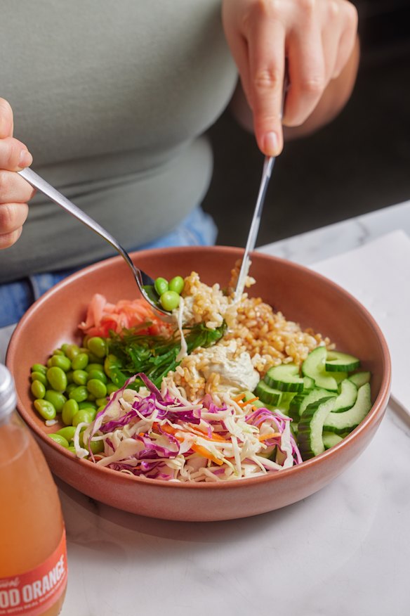 Poke bowl.