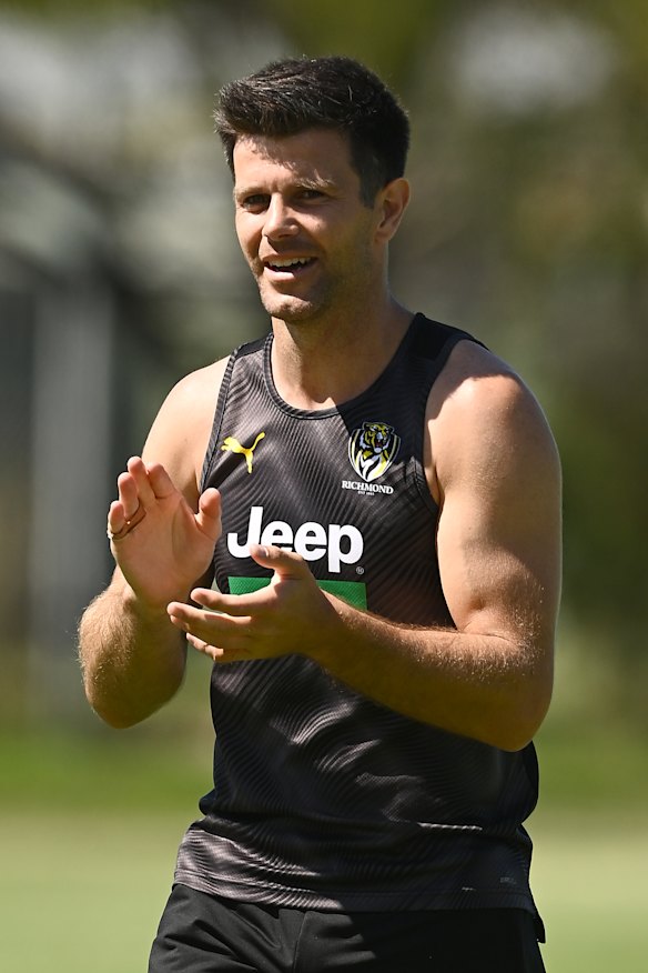 Ready to go: Trent Cotchin.