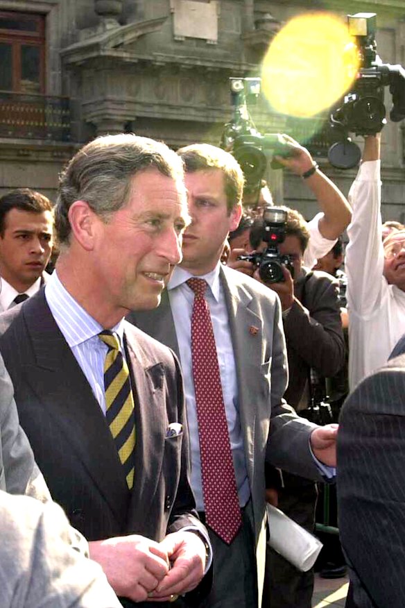 Everywhere Charles goes, he is surrounded by the “royal rat pack”.