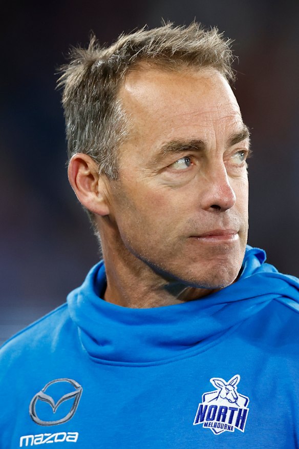 Alastair Clarkson’s new side, North Melbourne, lost to St Kilda on Sunday.