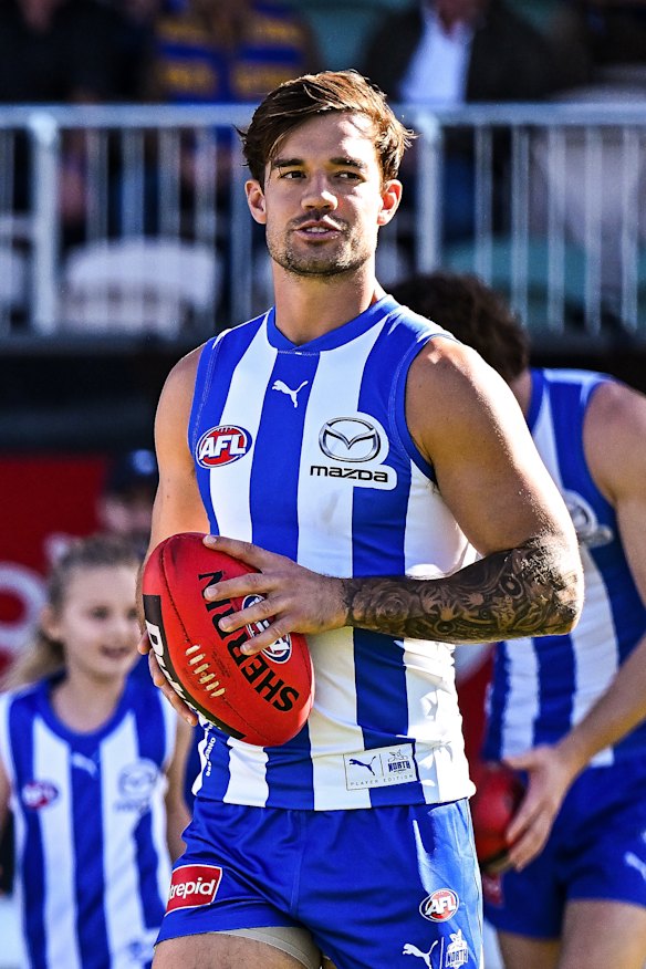 Kangaroos skipper Jy Simpkin wants to spend more time in the midfield.