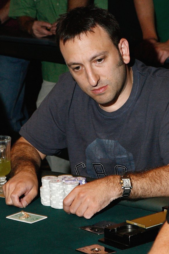 Tony Bloom competes at the 2007 Aussie Millions Poker Championships at Crown Casino, Melbourne.